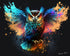 Bougimal DIY Paint by Numbers Animals for Adults, Owl